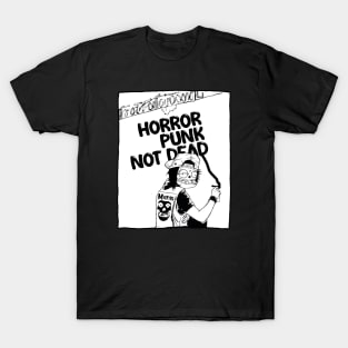 wall art horror punk not dead T-Shirt
